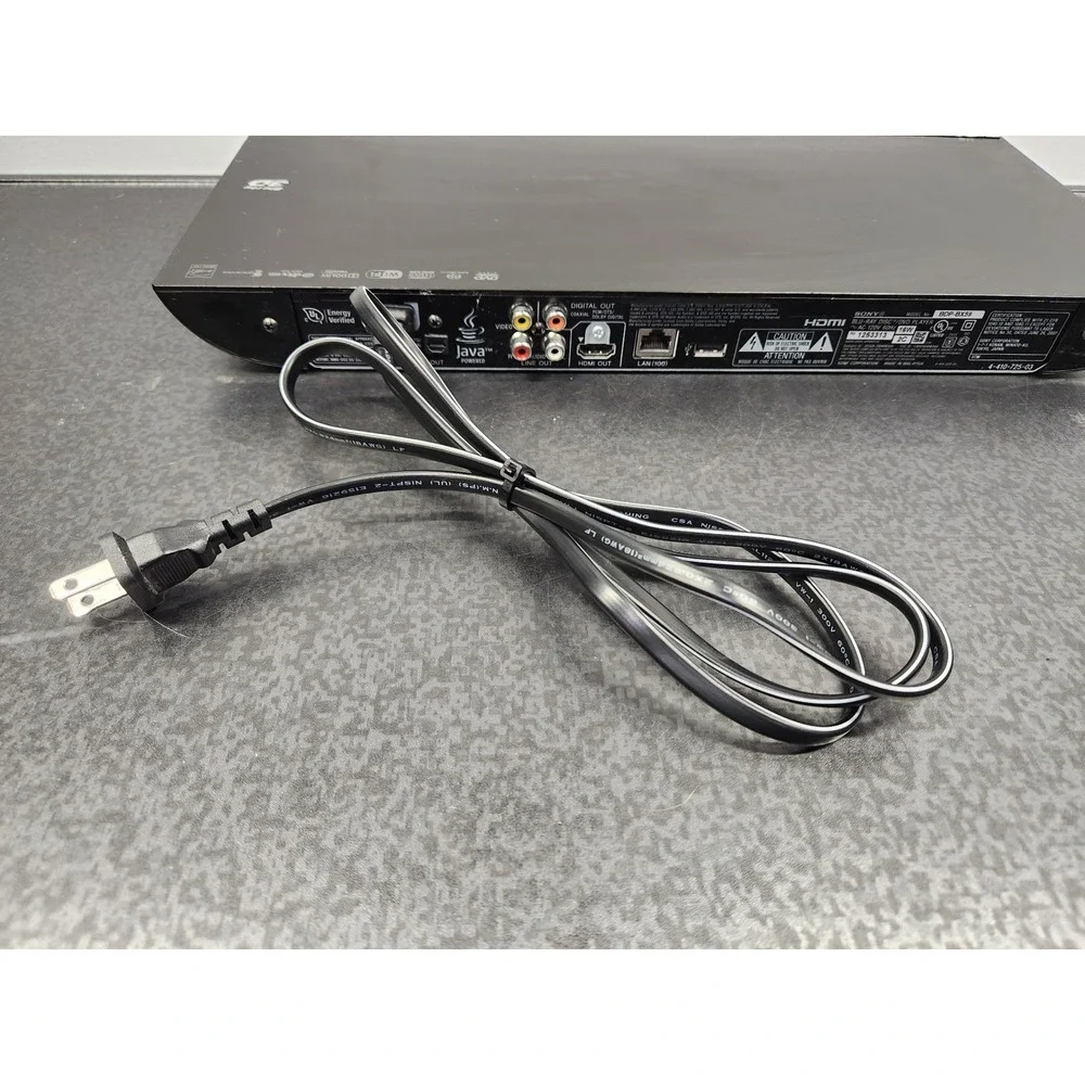 Sony Blu-ray DVD Player BDP-BX59 WiFi 3D Streaming w/ Remote Manual HDMI ~ G/VG